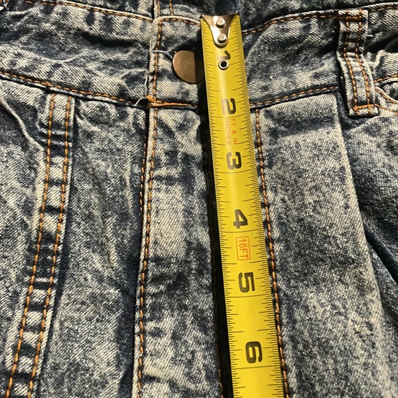 Vintage Breaker Sportswear Acid Wash 80’s-90’s Overalls Size 5 - Picture 11 of 14